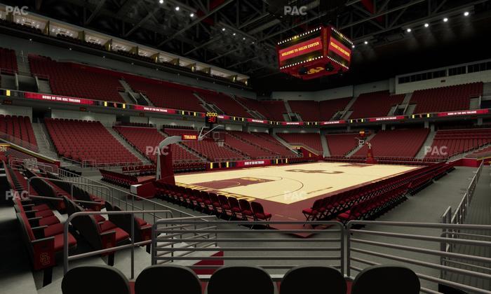 Galen Center - Section 124 Seat View