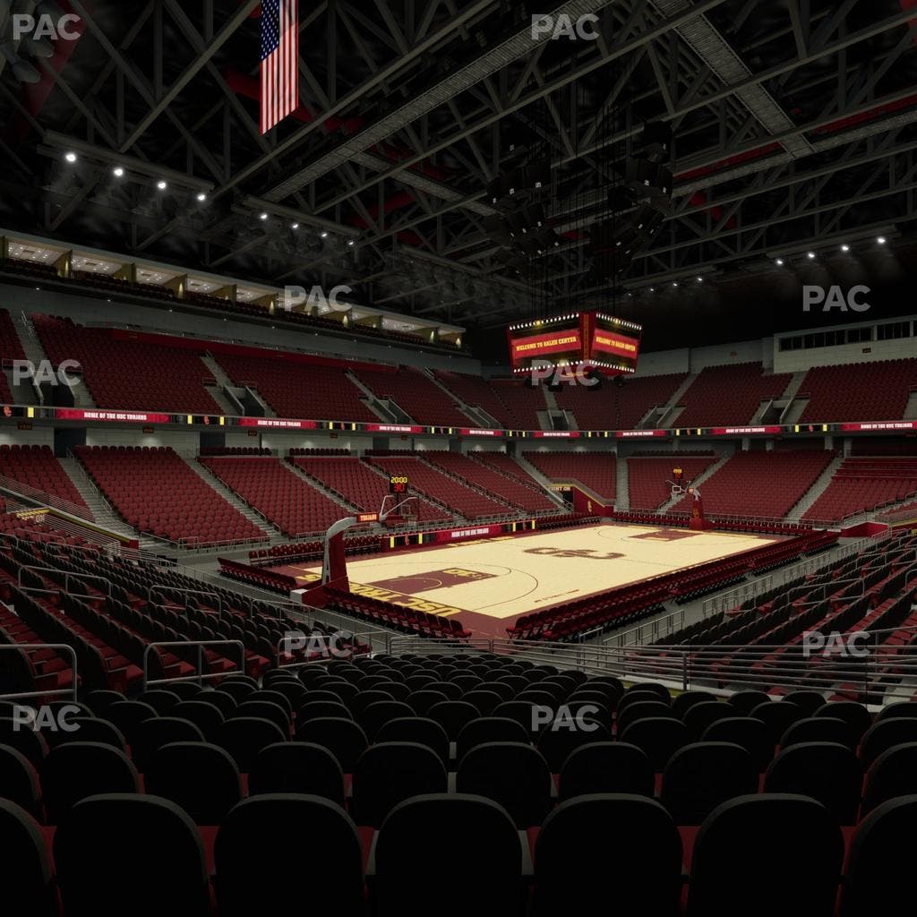 Galen Center - Section 124 Seat View