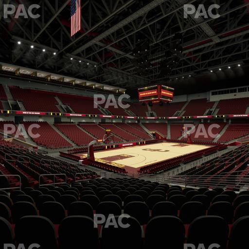 Galen Center - Section 124 Seat View