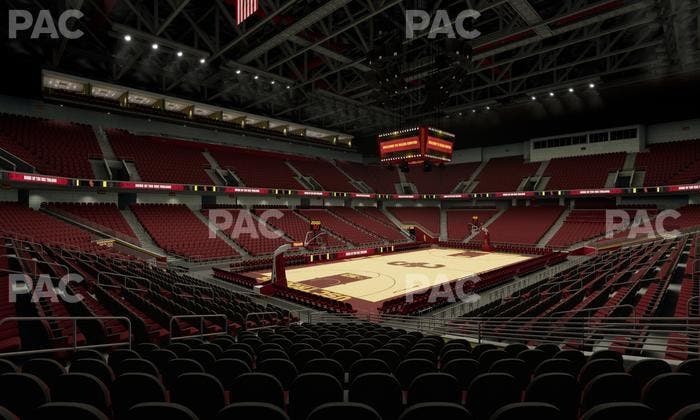 Galen Center - Section 124 Seat View
