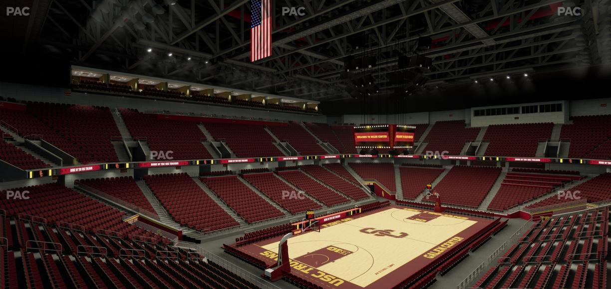 Galen Center - Section 201 Seat View
