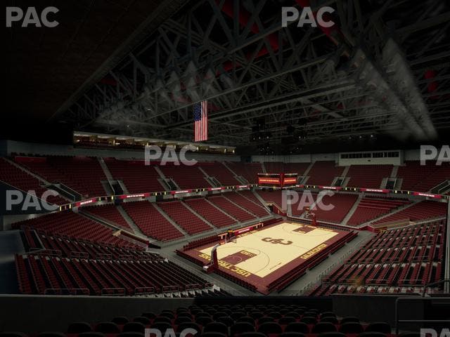 Galen Center - Section 201 Seat View Galen Center - Section 201 Seat View