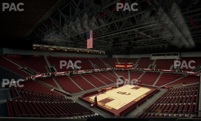Galen Center - Section 201 Seat View