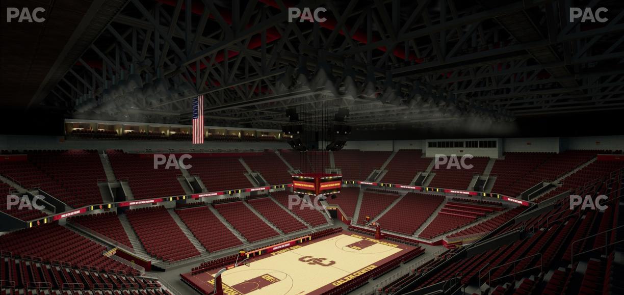 Galen Center - Section 202 Seat View
