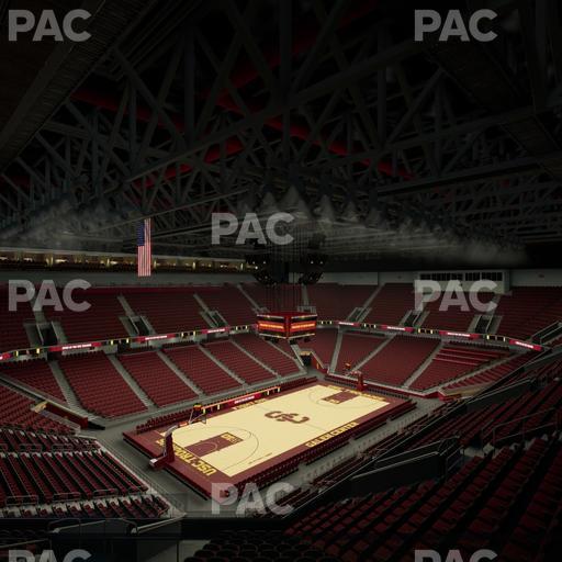 Galen Center - Section 202 Seat View