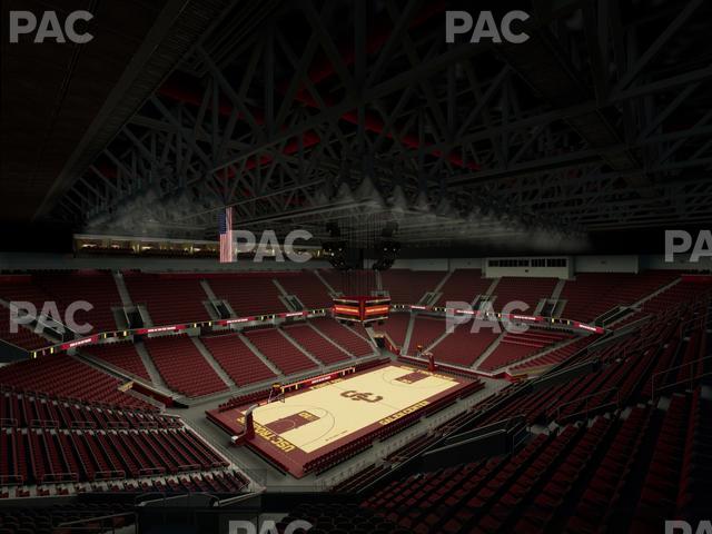 Galen Center - Section 202 Seat View