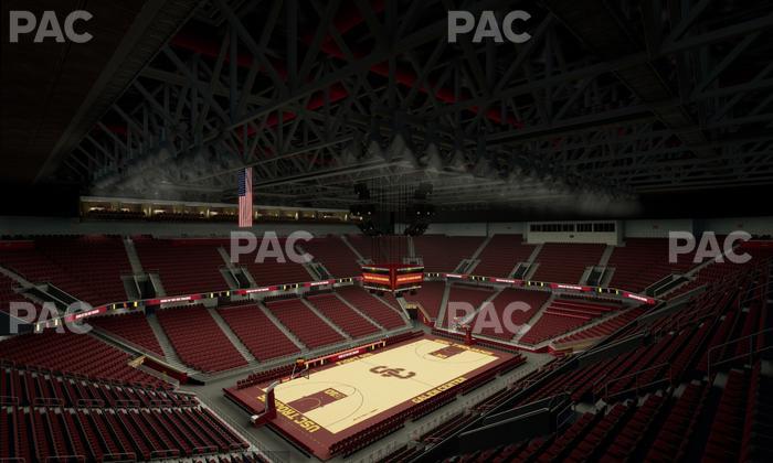 Galen Center - Section 202 Seat View