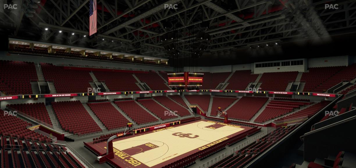 Galen Center - Section 202 Seat View