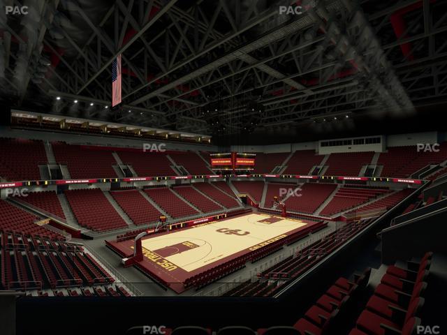 Galen Center - Section 202 Seat View
