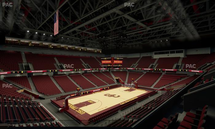 Galen Center - Section 202 Seat View