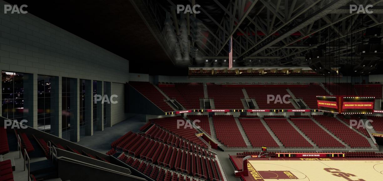Galen Center - Section 203 Seat View