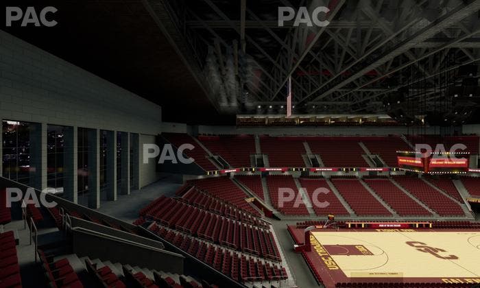 Galen Center - Section 203 Seat View