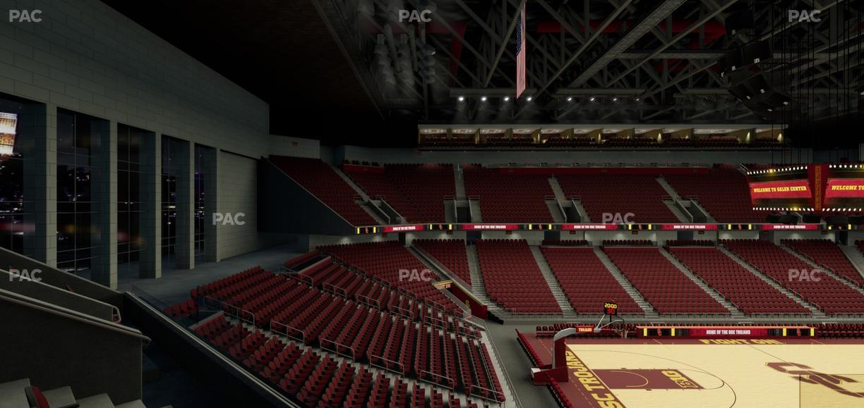 Galen Center - Section 203 Seat View