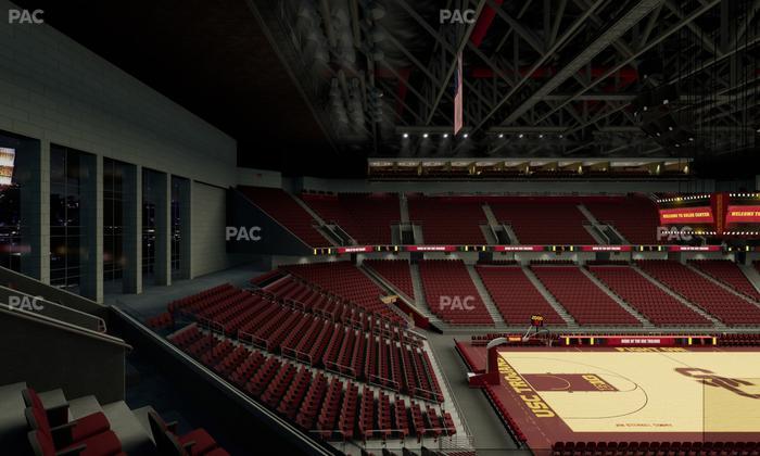 Galen Center - Section 203 Seat View