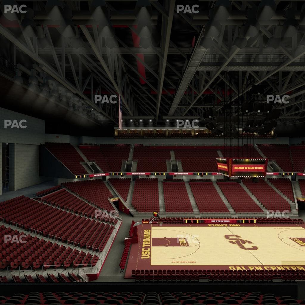 Galen Center - Section 204 Seat View