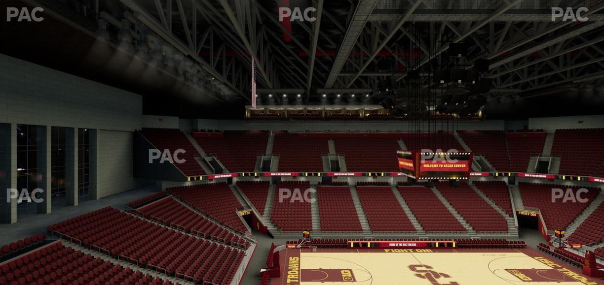 Galen Center - Section 204 Seat View