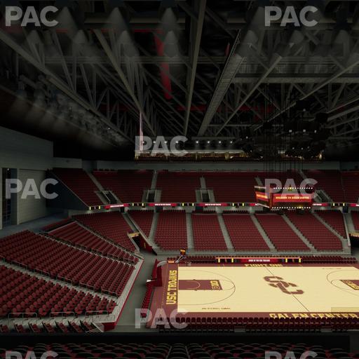Galen Center - Section 204 Seat View