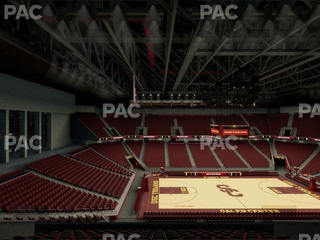 Galen Center - Section 204 Seat View Galen Center - Section 204 Seat View