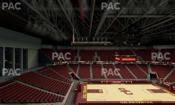 Galen Center - Section 204 Seat View