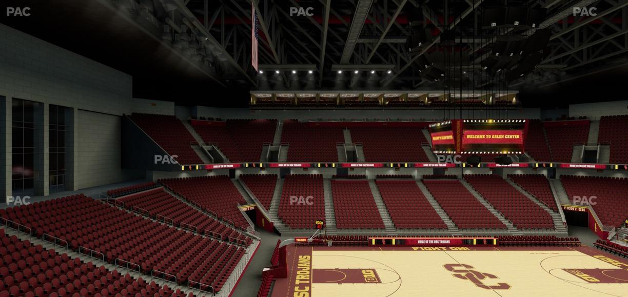 Galen Center - Section 204 Seat View