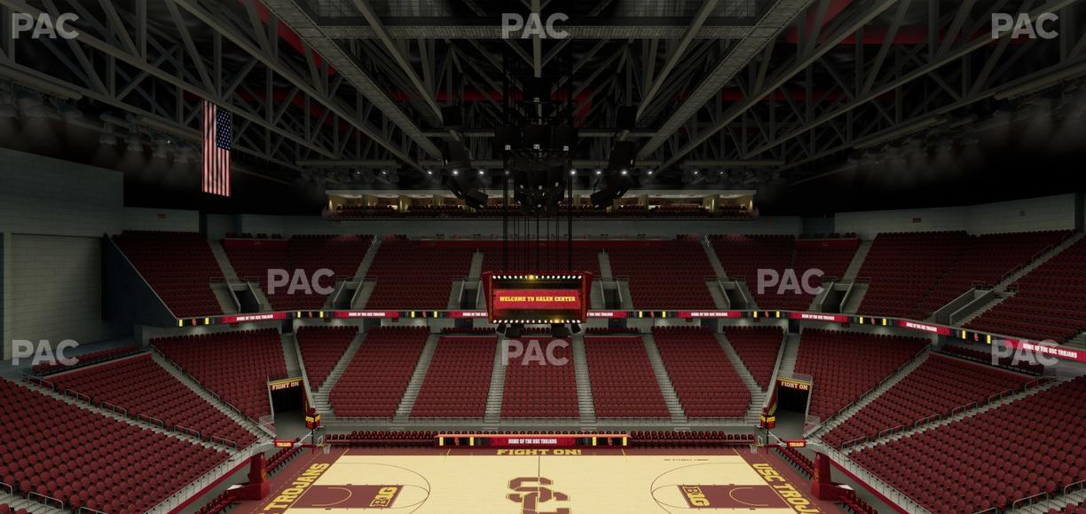 Galen Center - Section 205 Seat View
