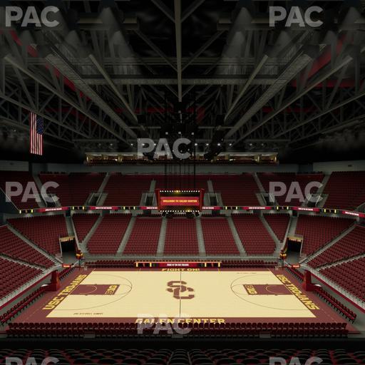Galen Center - Section 205 Seat View