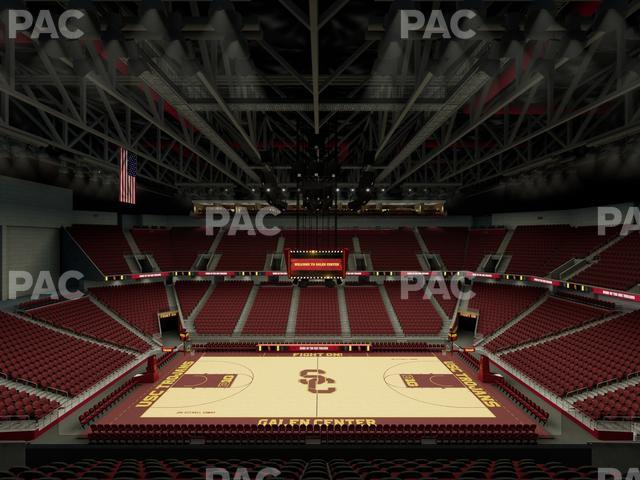 Galen Center - Section 205 Seat View