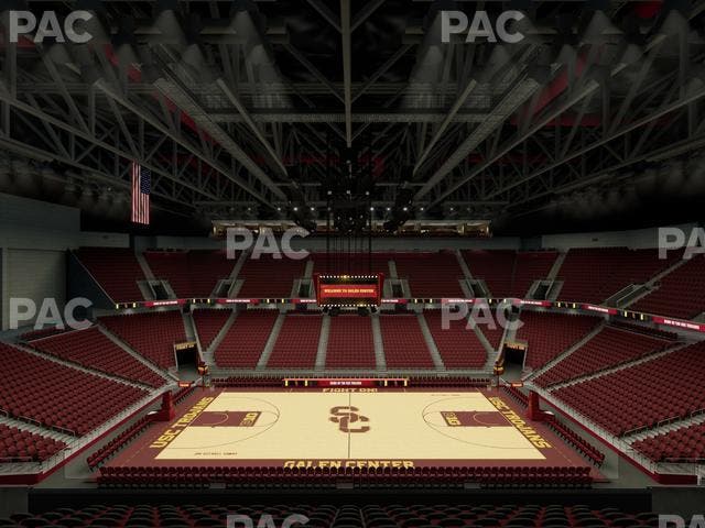 Galen Center - Section 205 Seat View Galen Center - Section 205 Seat View