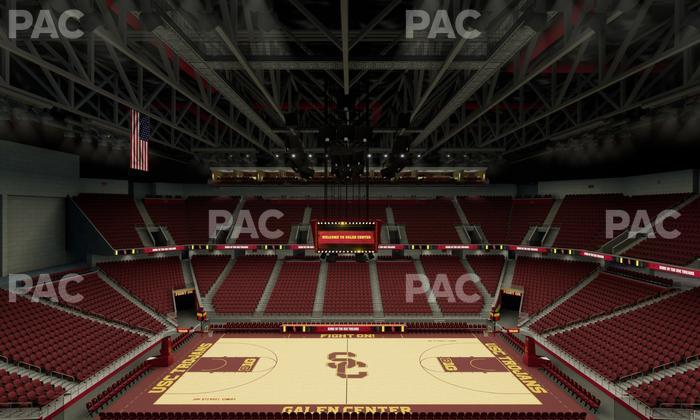 Galen Center - Section 205 Seat View