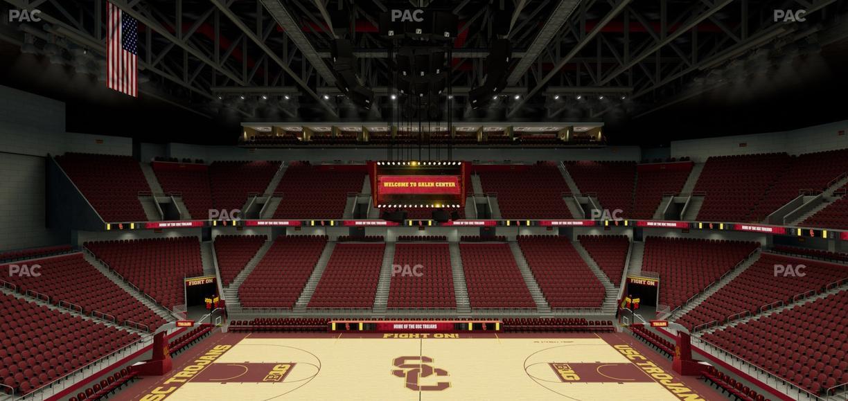 Galen Center - Section 205 Seat View