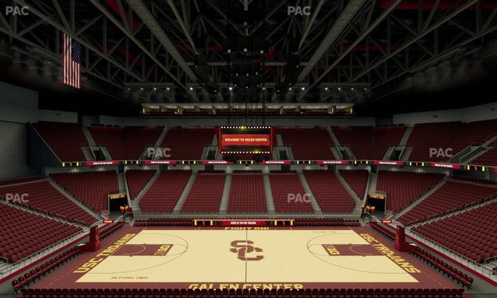 Galen Center - Section 205 Seat View