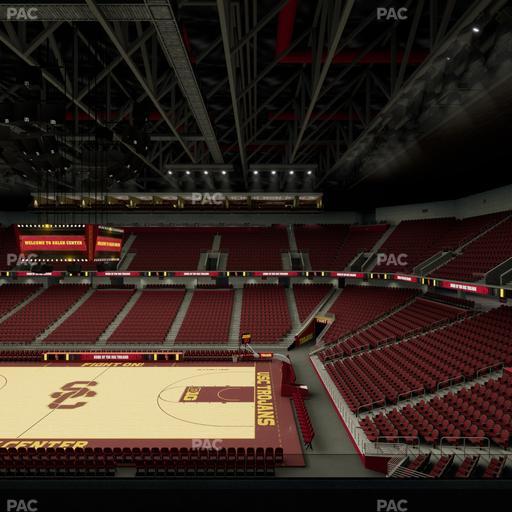 Galen Center - Section 206 Seat View