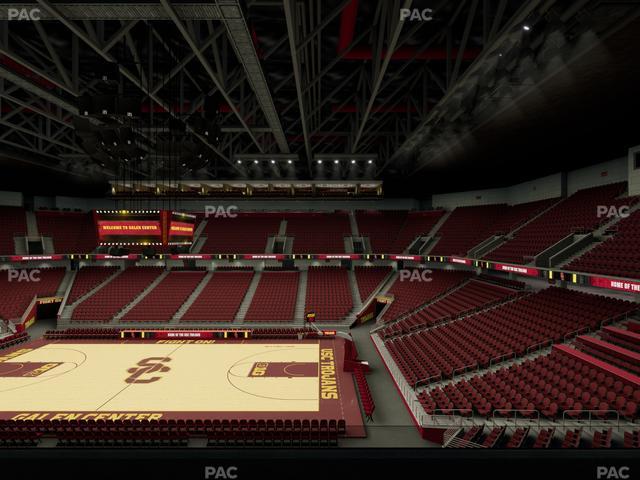 Galen Center - Section 206 Seat View