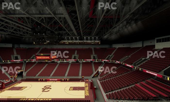 Galen Center - Section 206 Seat View