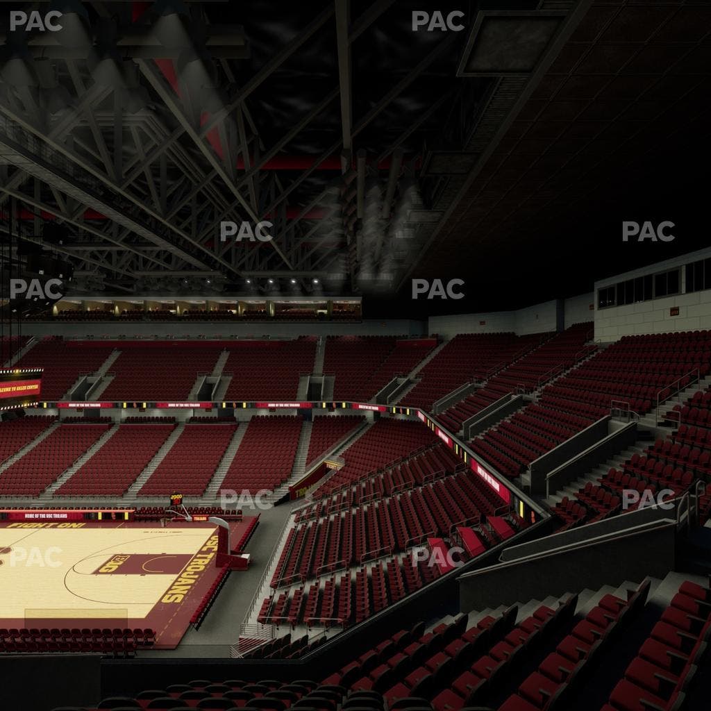 Galen Center - Section 207 Seat View
