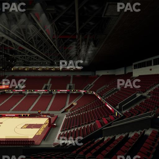 Galen Center - Section 207 Seat View