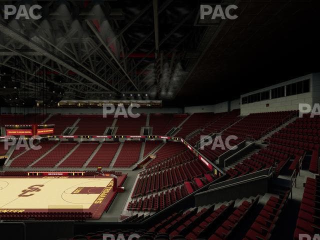 Galen Center - Section 207 Seat View Galen Center - Section 207 Seat View