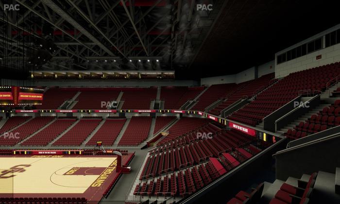 Galen Center - Section 207 Seat View