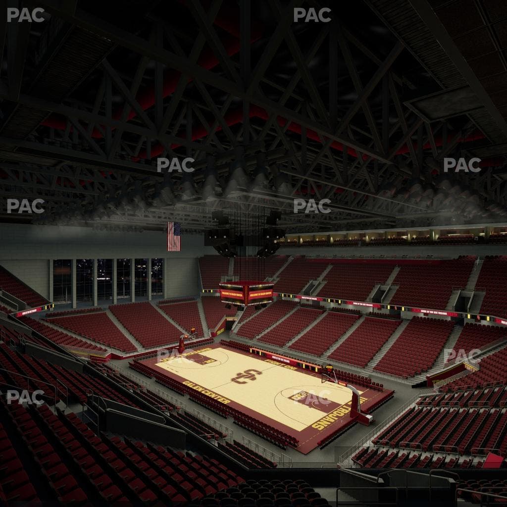 Galen Center - Section 208 Seat View