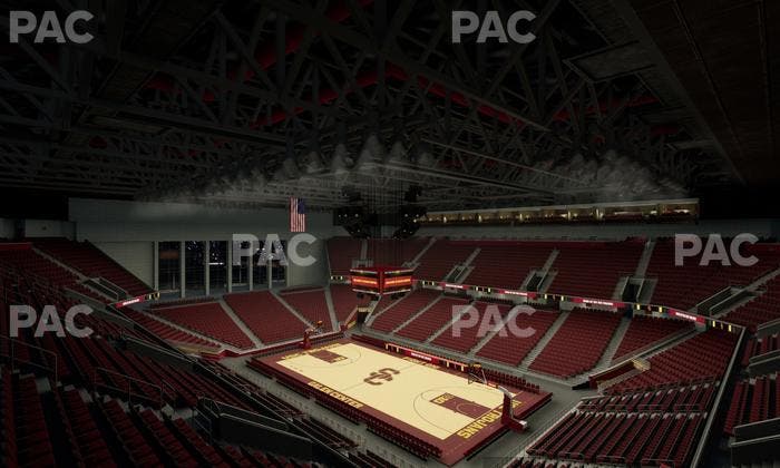 Galen Center - Section 208 Seat View