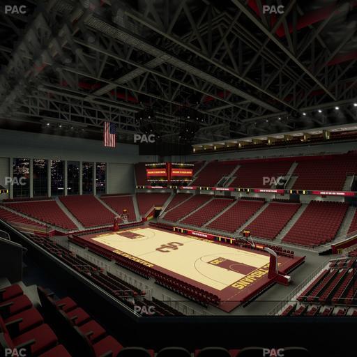Galen Center - Section 208 Seat View