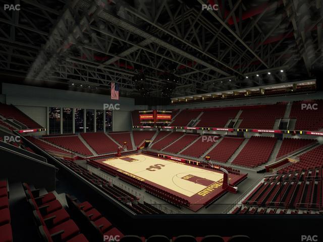 Galen Center - Section 208 Seat View