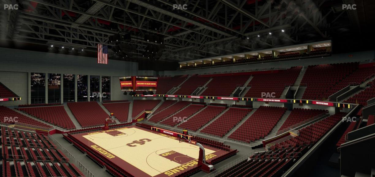 Galen Center - Section 209 Seat View