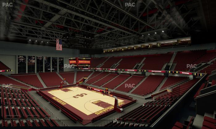 Galen Center - Section 209 Seat View