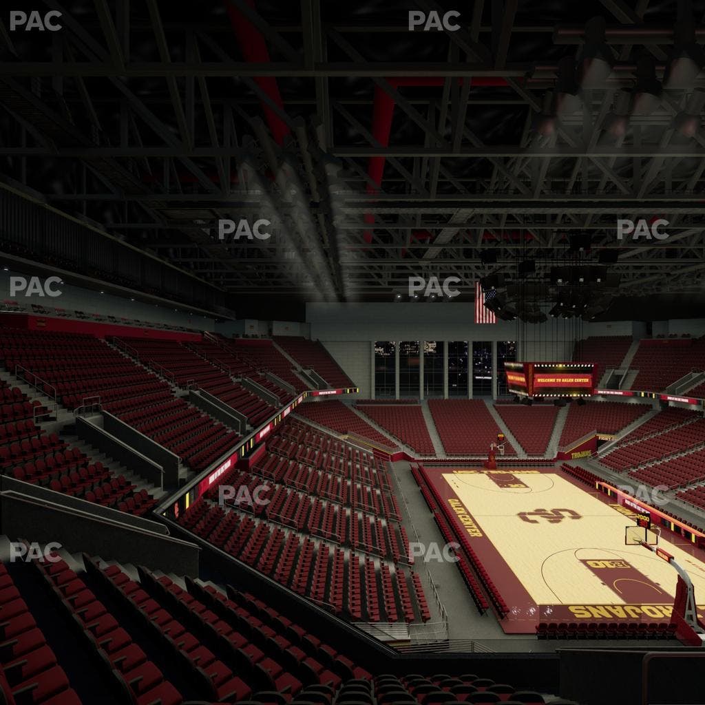Galen Center - Section 210 Seat View