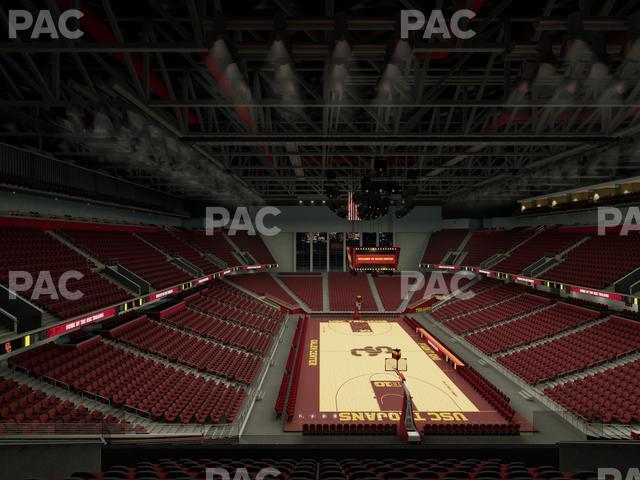 Galen Center - Section 211 Seat View