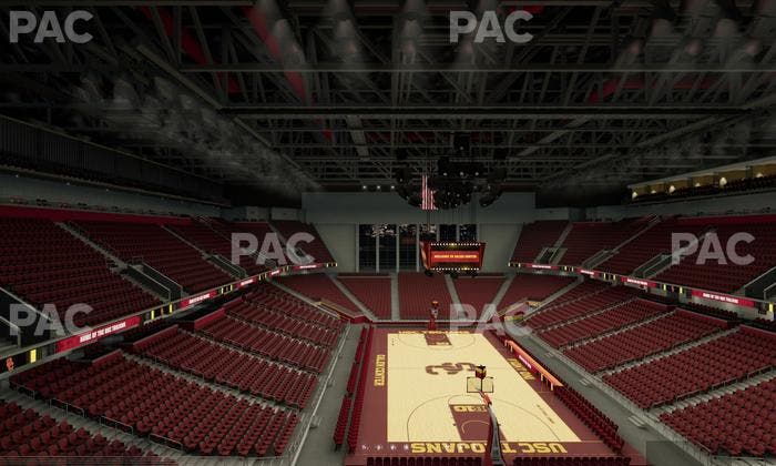 Galen Center - Section 211 Seat View