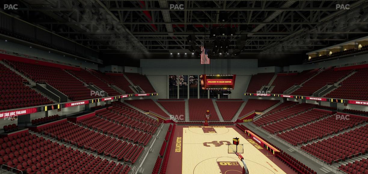 Galen Center - Section 211 Seat View