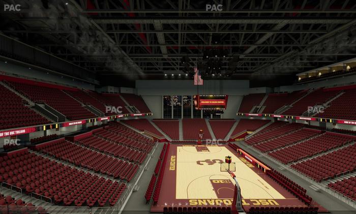 Galen Center - Section 211 Seat View