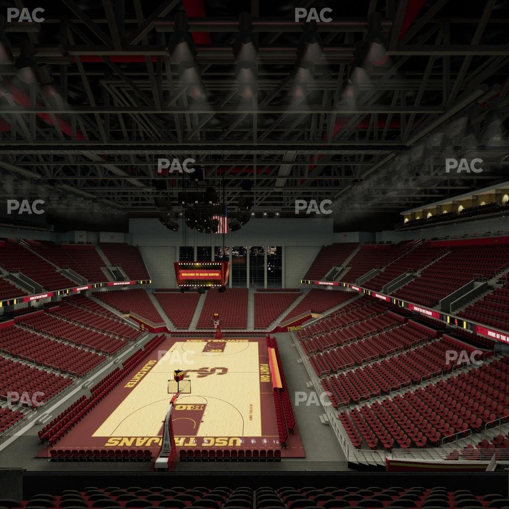 Galen Center - Section 212 Seat View